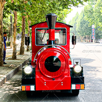 Chariot ouvert personnalisable quantité de train électrique sans rail pour centre commercial pour enfants