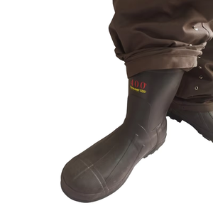 <span class=keywords><strong>Cuissardes</strong></span> de pêche à la mouche 3 couches, respirantes, légères, camouflage, durables, avec bottes Thinsulate 1600g, imperméables, fermeture à boutons, grande taille - Product Image 6