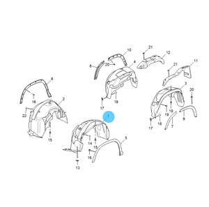 Parrilla de coche para ROEWE MG <span class=keywords><strong>RX8</strong></span>, parachoques delantero de China, <span class=keywords><strong>precio</strong></span> de fábrica, proveedor, piezas de repuesto, novedad de 10483517, 2023 - Product Image 6
