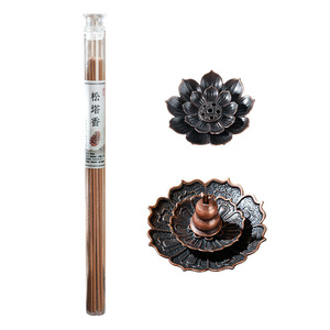 Bâtons d'encens en forme de cône de pin, 10 pièces, en forme de bâton de bambou, parfumés pour usage domestique en intérieur, anti-odeur, rafraîchissant l'air - Product Image 5