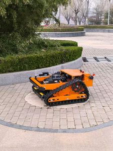 Tondeuse à gazon autotractée sans fil télécommandée 7HP 224cc à essence, débroussailleuse robuste de qualité professionnelle, <span class=keywords><strong>Gyrobroyeur</strong></span> Land - Product Image 1