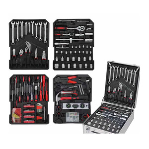 <strong>Swiss</strong> <strong>kraft</strong> household <strong>tool</strong> 10 <strong>set</strong> 186 pcs aluminum case carbon steel/crv tianlun or your logo - Product Image 3
