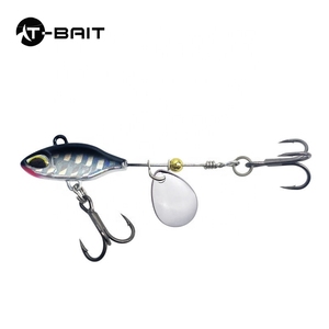 Usine en gros petit Cyclone hélice paillettes Vib <span class=keywords><strong>fil</strong></span> d'acier 9g-15g longue portée chaîne basse pleine couche de natation - Product Image 3