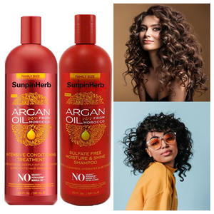 Crema Hidratante con Aceite de Argán Orgánico Marroquí, Anticaspa, Limpieza Profunda, Nutrición Profunda, Crecimiento del Cabello para Todo Tipo de Cabello - Product Image 6