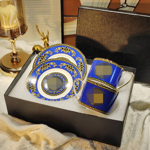 Vend des ensembles de tasses et soucoupes en porcelaine osseuse avec boîtes cadeaux - Product Image 5