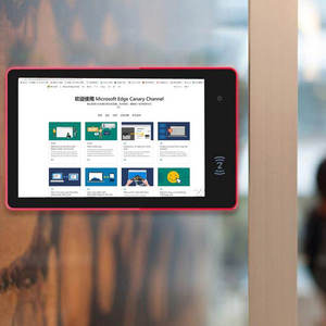 Wall Mount Touch Screen POE Power Surrounding LED for Conference Schedule Quad Core Pc W - Product Image 6