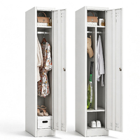 Casier en acier robuste pour vestiaire, rangement de vêtements, casier métallique pour personnel de salle de sport, casier individuel pour étudiants