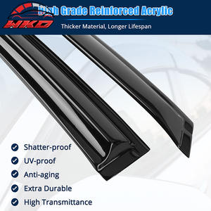 Pare-soleil de fenêtre style Mugen pour Honda Accord 18-25, déflecteur de pluie, 4 pièces - Product Image 4