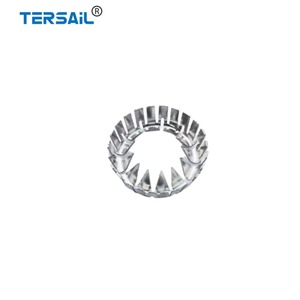 Integrated V-type <strong>Spring</strong> Made <strong>of</strong> Stainless Steel 301, 304, 316 and Inconel, Available for Custom Orders - Product Image 2