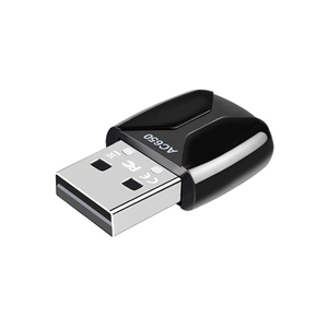 ตัวรับส่งสัญญาณไวไฟภายนอกแบบ USB สำหรับเดสก์ท็อป 2.4G/5G ความถี่คู่ 650M การ์ดเครือข่ายไร้สาย ไม่ต้องใช้ไดรเวอร์ ผลิตจากพลาสติก - Product Image 5
