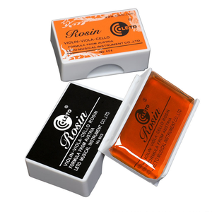 Tablette en résine de colophane en acier à faible teneur en poussière facile à transporter accessoire d'instrument de violoncelle d'alto aussi pour <span class=keywords><strong>guitare</strong></span> acoustique <span class=keywords><strong>basse</strong></span> - Product Image 1