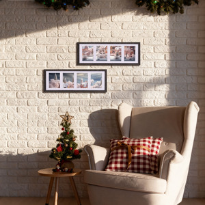 大型MDF扁平型相框 仿木矩形木框 用于墙壁装饰 相框尺寸可定制 - Product Image 3