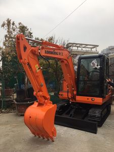 Excavatrice hydraulique LG6075 G4 de 7,7 tonnes, moteur puissant de 35,9 kW, excavatrice sur chenilles pour travaux de terrassement et de construction, fournie par l'usine - Product Image 4