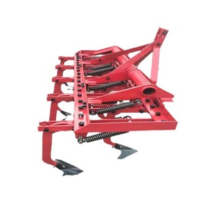 Farm Cultivator Subsoiler 4 <b>Row</b> Red High Productivity Agricultural Tilling <b>Machine</b> - Product Image 1