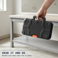 Ensemble d'outils de réparation ménagers 9 pièces, kit d'outils à main universels, boîte en acier au carbone, personnalisable OEM