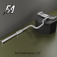 Pour la section mi-queue du système d'échappement de voiture Ford Focus pour améliorer les performances du tuyau d'échappement arrière du chat