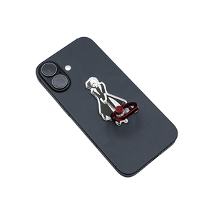 Support de téléphone personnalisé en acrylique avec nœud en tissu imprimé par sublimation UV pour femme - Product Image 5