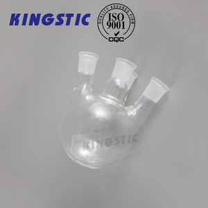 <span class=keywords><strong>Matraz</strong></span> <span class=keywords><strong>de</strong></span> Vidrio <span class=keywords><strong>de</strong></span> <span class=keywords><strong>Fondo</strong></span> <span class=keywords><strong>Redondo</strong></span> <span class=keywords><strong>de</strong></span> 4 Cuellos para Laboratorio, Fabricación China - Product Image 3