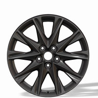 Jantes de voiture de tourisme entièrement peintes de 18 pouces 5x114.3 CB67.1 Jantes de voiture en alliage pour Mazda