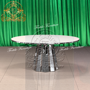 Phật sơn đồ nội thất đám cưới nhà máy Vòng đường kính <span class=keywords><strong>160cm</strong></span> 6 chỗ ngồi RH bàn ăn lớn - Product Image 1