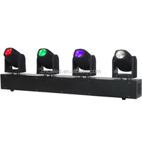 Prix usine led pixel faisceau quatre têtes lumière 4*20w RGBW mobile Led barre faisceau mobile Led faisceau pour scène et autres