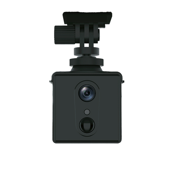 2K Mini Wireless Security Camera 4G Network SIM Low Consumption Battery Night Vision for Cars Small Areas MicroSD Media Support