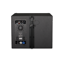 2000W professionnel 15 pouces Active Array Subwoofer plat alimenté système de boîte de son DJ extérieur