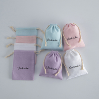 Sacs en toile de jute en coton avec cordon de serrage, sacs cadeaux en jute, emballages pour bagues, boucles d'oreilles, bijoux, sacs de mariage, petites pochettes pour bonbons