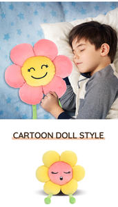 Almohada <span class=keywords><strong>de</strong></span> Flores Eléctrica USB <span class=keywords><strong>de</strong></span> Felpa Suave <span class=keywords><strong>y</strong></span> Cómoda, Alivio del <span class=keywords><strong>Dolor</strong></span>, Ayuda para Dormir para la <span class=keywords><strong>Cabeza</strong></span> - Product Image 2