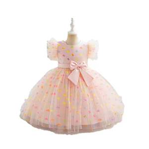 Robe de princesse haut de gamme pour fille de 1 an, idéale pour la danse, les spectacles et les concerts de piano - Product Image 4