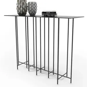 Modern Home Living Room Furniture Hot Sale Stainless Steel and Iron Metal Design High Fashion <b>Coffee</b> <b>Table</b> for Kitchen Use - Product Image 1