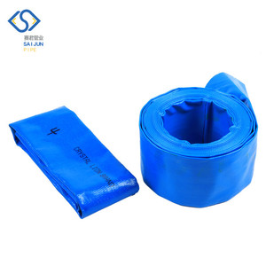 <span class=keywords><strong>Tuyau</strong></span> d'irrigation agricole haute pression en <span class=keywords><strong>PVC</strong></span> plat avec protection anti-UV, diamètre de 1 à 6 pouces pour une évacuation <span class=keywords><strong>flexible</strong></span> de l'eau - Product Image 2