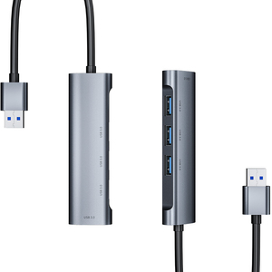 VCOM <span class=keywords><strong>5Gbps</strong></span> <span class=keywords><strong>USB</strong></span>ハブ4 in 1 USB3.0タイプスプリッターグレーデスクトップノートパソコンコンピュータデータ伝送用 - Product Image 4