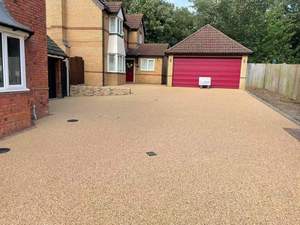 Cao thấm nhân tạo nhựa Epoxy đá thảm sàn UV kháng cho ngoài trời ràng buộc lát nhựa Epoxy - Product Image 5