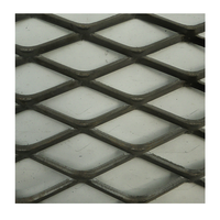 Grillage métallique gothique expansé en acier galvanisé à faible teneur en carbone, robuste et durable, 4 pieds x 8 pieds, pour bâtiments de bureaux, résistant à l'eau et au feu