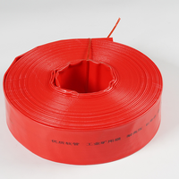Tuyau d'arrosage en PVC plat flexible de 1 à 16 pouces, 6 mm, résistant à la pression élevée, léger, 100 m, rouleau, agriculture, irrigation