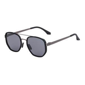 My-Ztt011 Gafas de Sol Polarizadas Cuadradas para Hombre, Lentes TAC con Protección UV400, Montura Negra, Gafas de Conducir, Estilo Europeo - Product Image 3