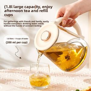 <span class=keywords><strong>Bouilloire</strong></span> à thé Tranye, <span class=keywords><strong>bouilloire</strong></span> à eau chaude isolée, <span class=keywords><strong>bouilloire</strong></span> en verre pour le bureau, <span class=keywords><strong>bouilloire</strong></span> à herbes médicinales, <span class=keywords><strong>bouilloire</strong></span> santé, température réglable - Product Image 3