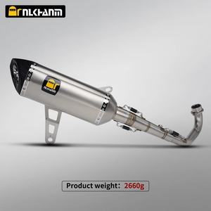 Sistema de Escape para Motocicleta ZONTES 368G/E, Acero Inoxidable, Fibra de Carbono, Secció<span class=keywords><strong>n</strong></span> Completa, Modificació<span class=keywords><strong>n</strong></span>/Actualizació<span class=keywords><strong>n</strong></span>, Silenciador SC <span class=keywords><strong>AK</strong></span> Nuevo - Product Image 4