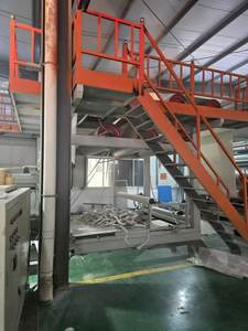 สายการผลิตแผ่นเมมเบรนกันน้ำ HDPE ตลับลูกปืนเกียร์แบบไม่ใช้ยางมะตอยมาตรฐาน ISO CE ประสิทธิภาพสูง - Product Image 2