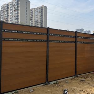 Clôture en bois composite <span class=keywords><strong>180X180</strong></span> Clôture en bois composite pour l'extérieur Clôture en bois composite en plastique pour jardin Clôture en bois composite Extrusion moderne Modèle 3D - Product Image 3