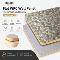 Panel de Pared con Efecto Láser de Carbón de Bambú, Tablero Decorativo Holográfico para Boutique, Baño, Almacén, Fondo de Exhibición