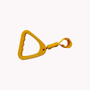 สายรัดที่จับแบบใสสำหรับโฆษณารถไฟใต้ดินสีเหลืองทนทาน - Product Image 4
