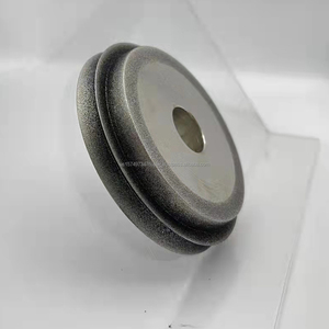 La meule diamantée vitrifiée 11V9 pour l'acier trempé présente un meulage constant - Product Image 4