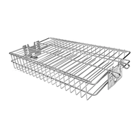 Panier carré pour rôtissoire BBQ