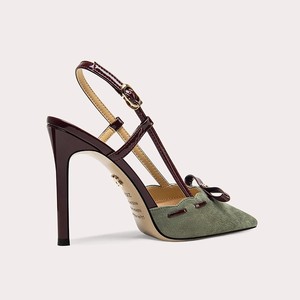 יוקרה נשים slingbacks נעלי עקב גבוה פשוט העקב דק בוהן לקיץ אופנתי אופנתי הקיץ - Product Image 2