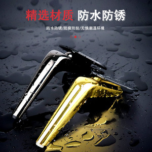 B049 Sickle Shape Furniture <b>Leg</b> Cold Rolled Steel Heavy Duty Modern <b>Sofa</b> Table Cabinet Support <b>Legs</b> - Product Image 4