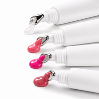 Huile à Lèvres Repulpante et Hydratante Effet Miroir 20 Couleurs Peptide, Maquillage Longue Durée pour les Lèvres, Marque Privée OEM