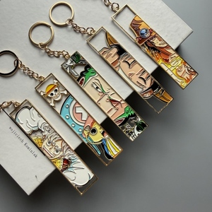 Llaveros de metal huecos con diseño de gato anime, recargables, bonitos, con bordado de <span class=keywords><strong>manga</strong></span>, estilo Jet, Feng Shui, de moda - Product Image 5