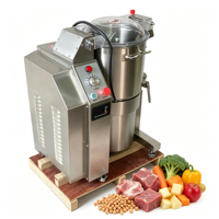 Robot culinaire multifonction en acier inoxydable 304 pour légumes, ail, viande, oignon, gingembre, pois chiches, fromage et machine à boulettes de viande